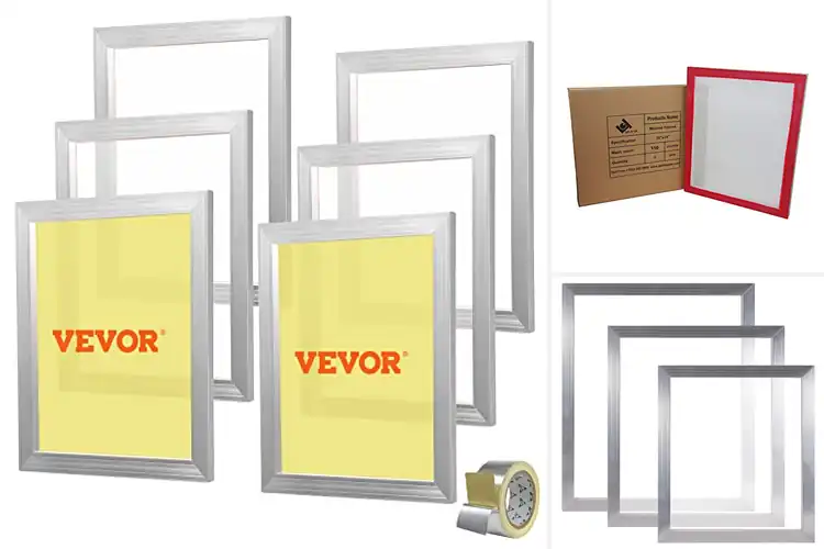 Detailed view of Best 110 Mesh Screen Printing Frames