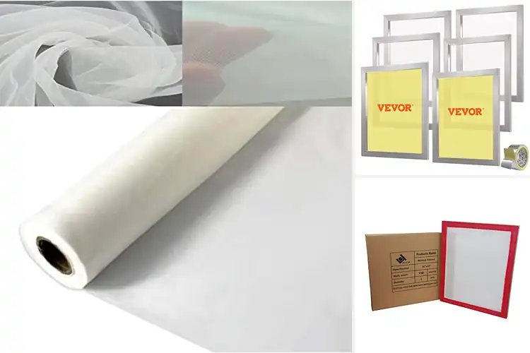 Detailed view of Best 110 Mesh Screen Printing Plates