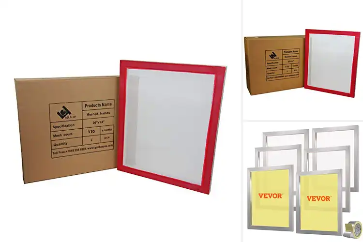 Detailed view of Best 110 Mesh Screen Printing Screens