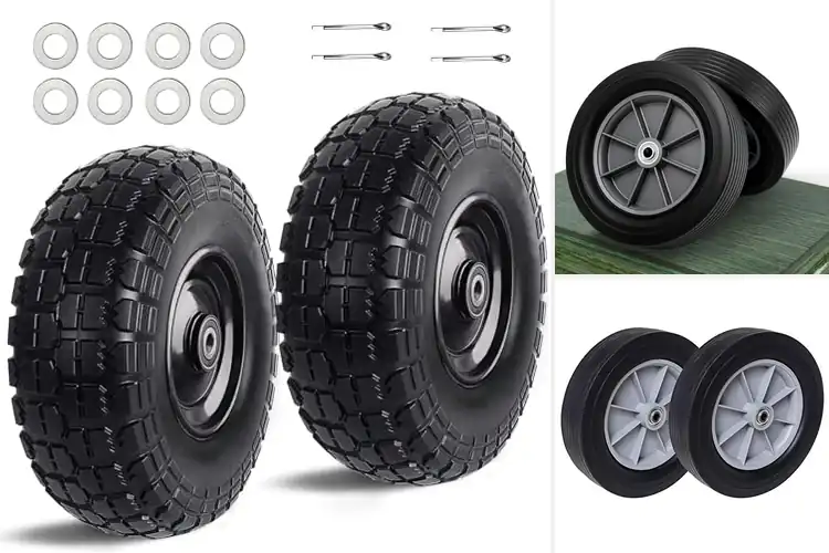Detailed view of Best 12 Inch Hand Truck Wheels: Top Picks for Smooth Moves