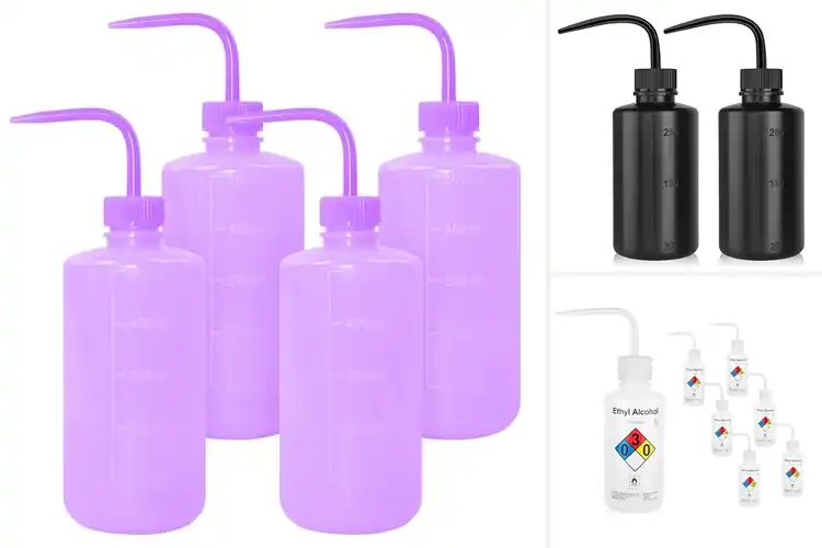 Detailed view of Best Barber Wash Bottles