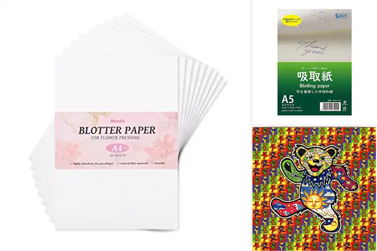 Detailed view of Best Blotter Art Papers