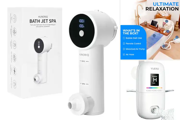 Detailed view of Best Bubble Bath Massagers