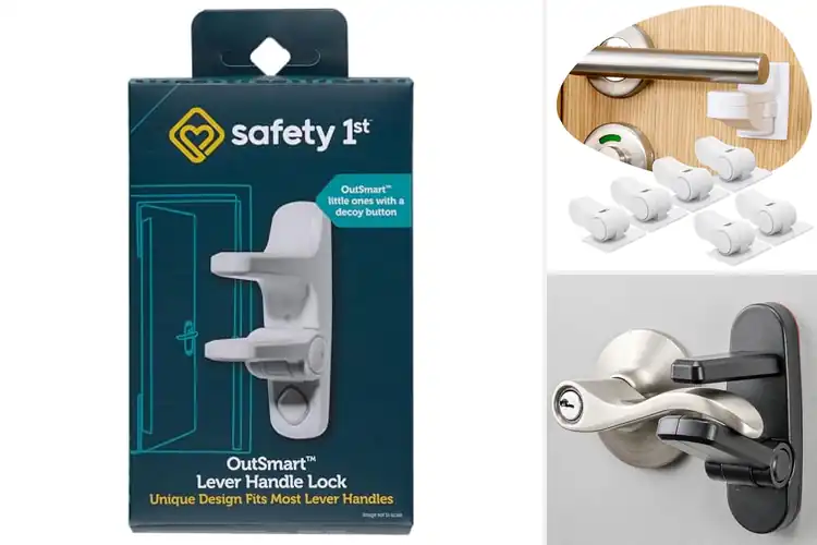 Detailed view of Best Childproof Handle Pull Locks