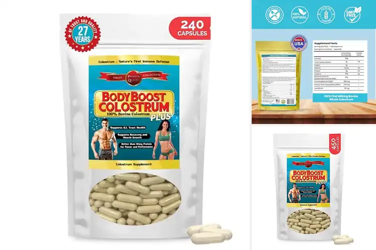 Detailed view of Best Colostrum Boosters