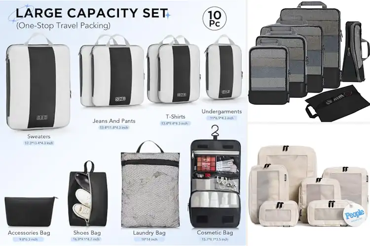 Detailed view of Best Compression Packing Cubes for Stress‑Free Travel