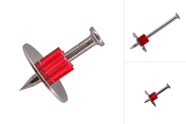Detailed view of Best Concrete Pins With Washers: Strong & Clean Fastening