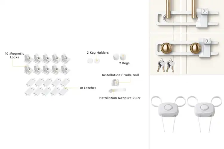 Detailed view of Best Decoy Cabinet Locks