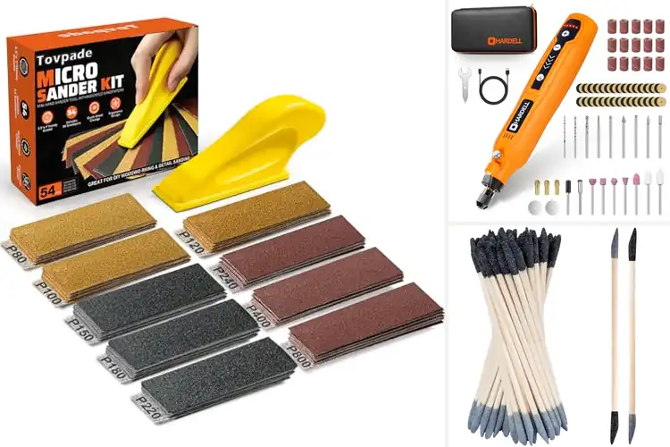 Detailed view of Best DIY Sanding Tools