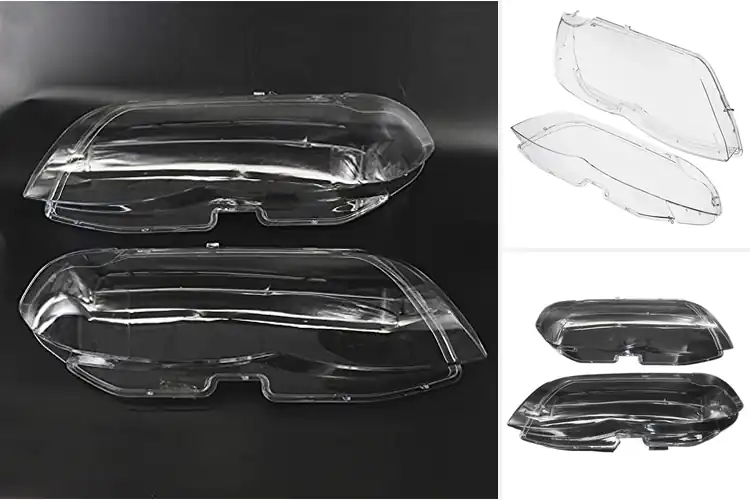 Detailed view of Best Dustproof Headlight Lens Shells For BMW X5 E53