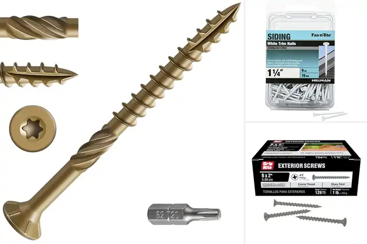 Detailed view of Best Fasteners For Treated Lumber: Easy & Strong