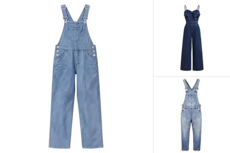 Detailed view of Best Girls Stretch Fabric Overalls: Top Picks for Comfy Play