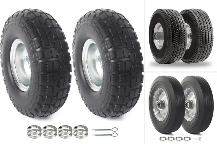Detailed view of Best Hand Truck Replacement Wheels