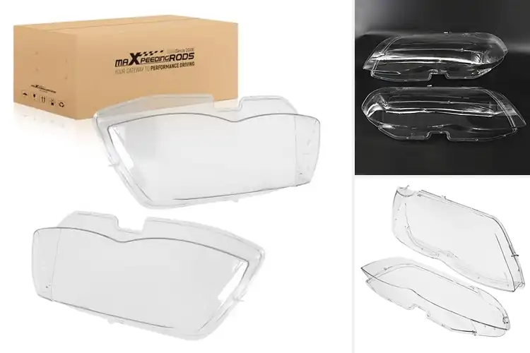 Detailed view of Best Headlight Lens Covers For BMW X5 E53
