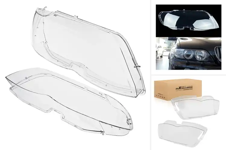 Detailed view of Best Headlight Shell Covers For BMW X5 E53