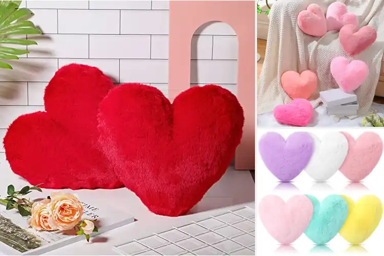 Detailed view of Best Heart Pillows: 10 Cozy Picks to Spread Love & Comfort