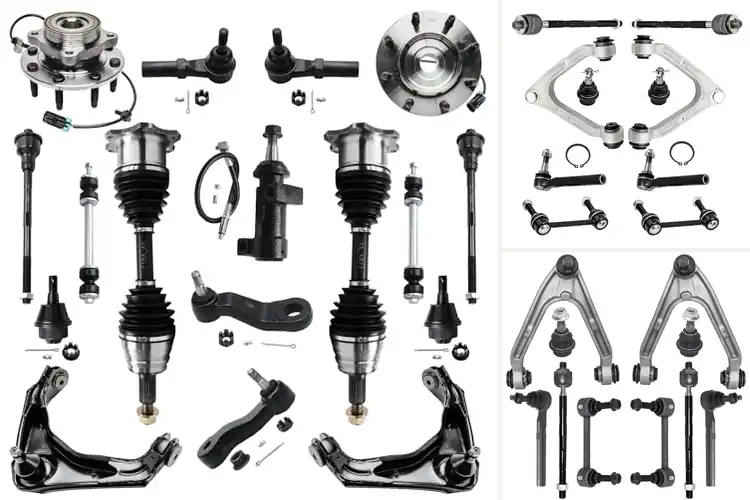 Detailed view of Best Hummer Front Suspension Bolt Kits