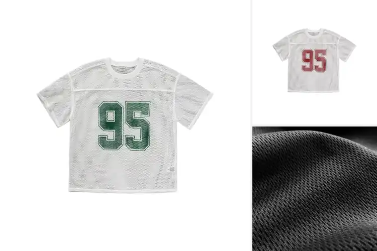 Detailed view of Best Mesh Back Jerseys