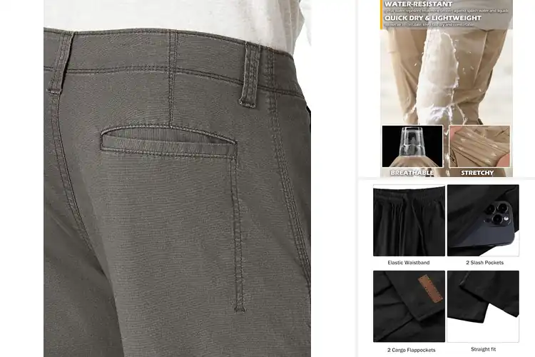 Detailed view of Best Multi-Pocket Outdoor Pants