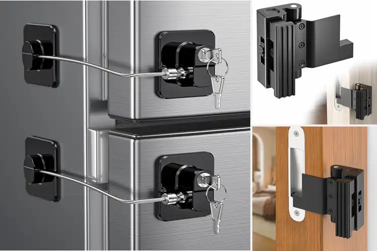 Detailed view of Best No-Drill Locks: Top 10 Picks for Damage-Free Security