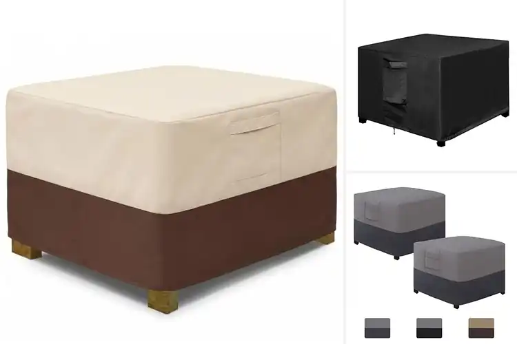 Detailed view of Best Outdoor Ottoman Covers