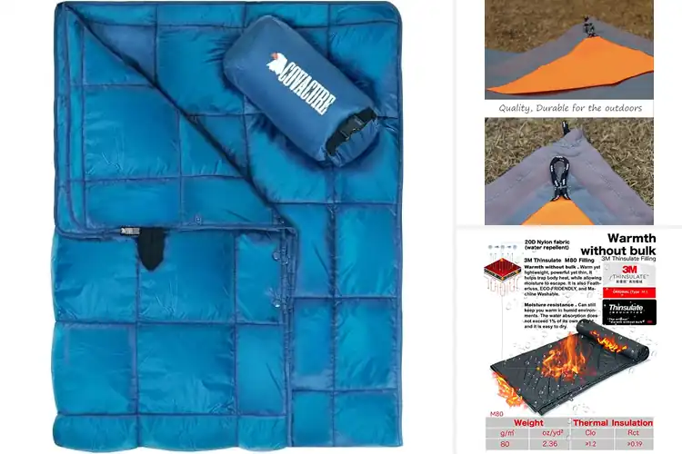 Detailed view of Best Portable Camping Blankets