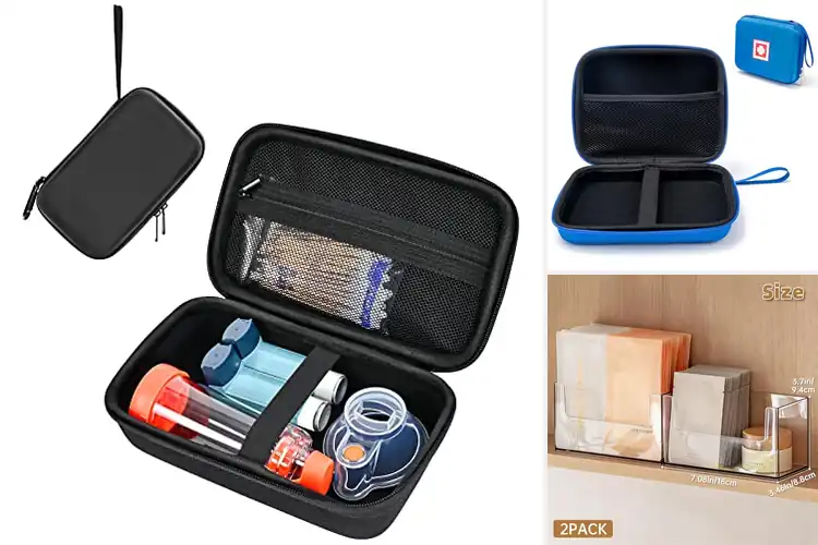 Detailed view of Best Portable Medicine Mask Organizers