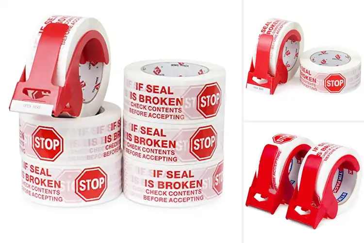 Detailed view of Best Printing Sealing Tapes