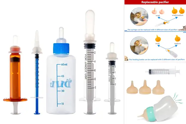 Detailed view of Best Puppy Feeding Syringes
