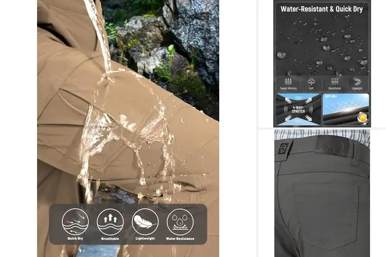 Detailed view of Best Quick Dry Pants