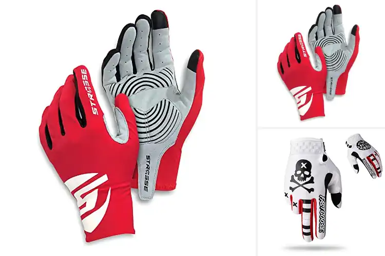 Detailed view of Best Racing Gloves