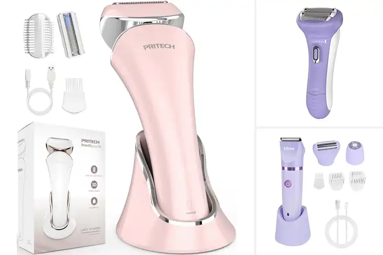 Detailed view of Best Rechargeable Electric Shavers For Women