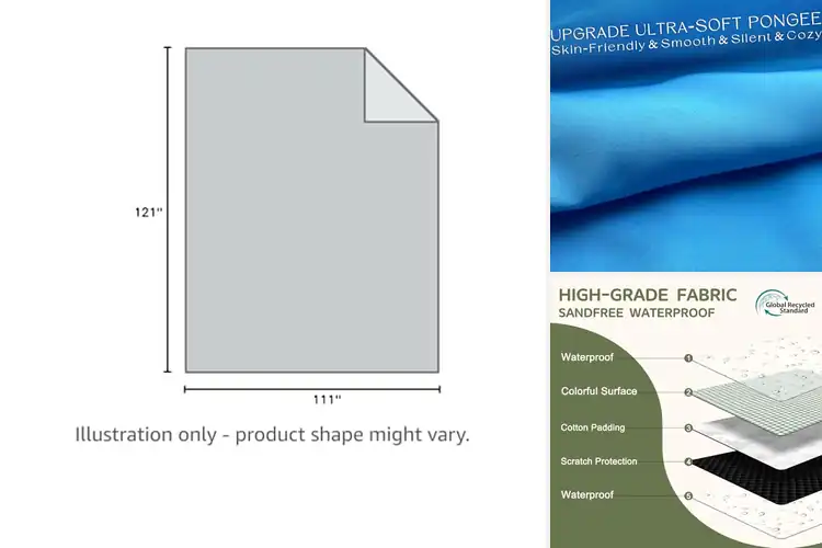 Detailed view of Best Sandproof Beach Blankets