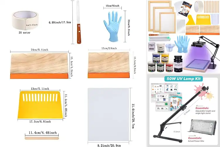 Detailed view of Best Screen Printing Kits For DIY: Create Pro Designs Easily