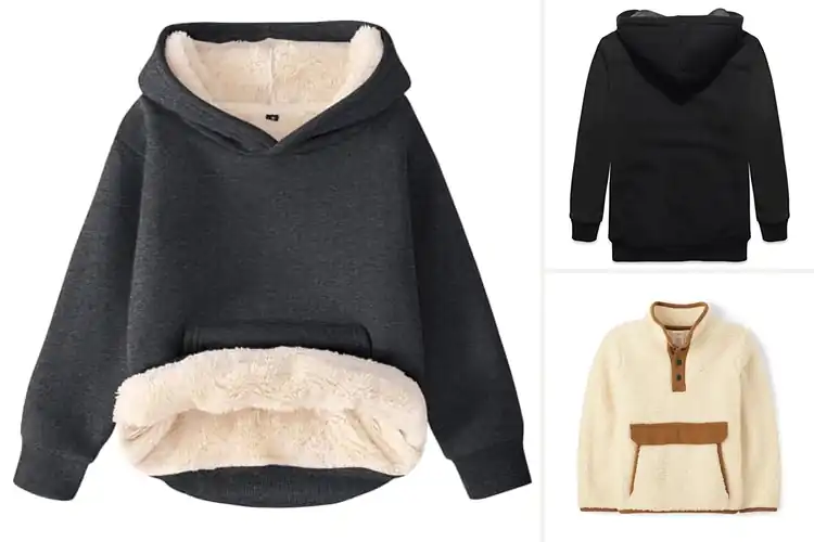 Detailed view of Best Sherpa Pullovers For Boys: 10 Super Soft Picks
