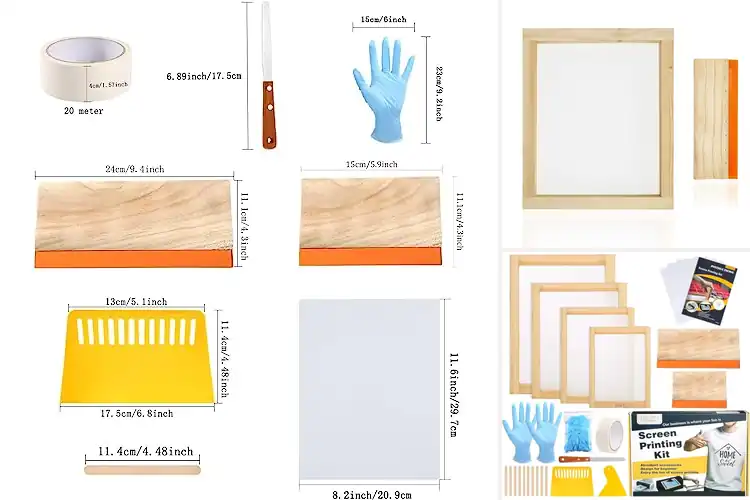 Detailed view of Best Silk Screen Frame Kits