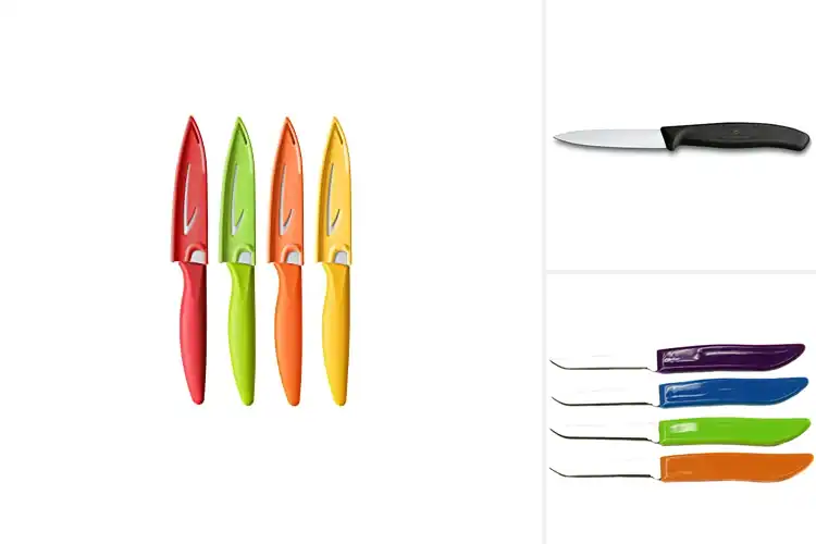 Detailed view of Best Straight Edge Paring Knives to Upgrade Kitchen