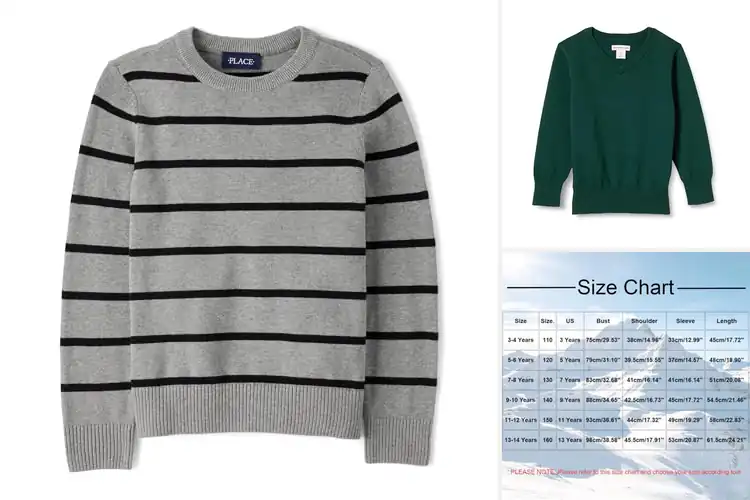 Detailed view of Best Thick Pullover Sweaters For Children
