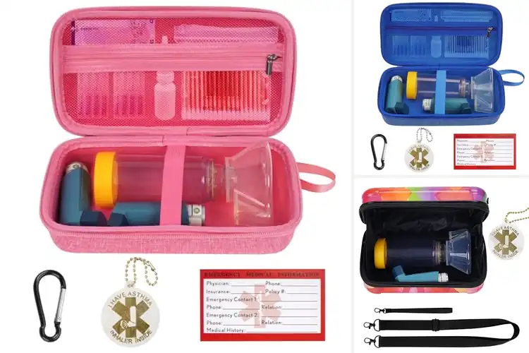 Detailed view of Best Travel Carrying Cases For Asthma Inhalers