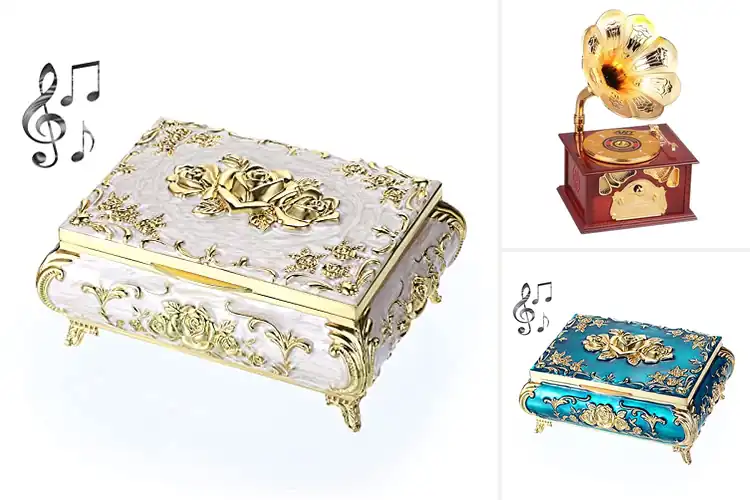 Detailed view of Best Vintage Music Boxes