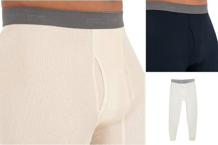 Detailed view of Best Waffle Base Layer Bottoms