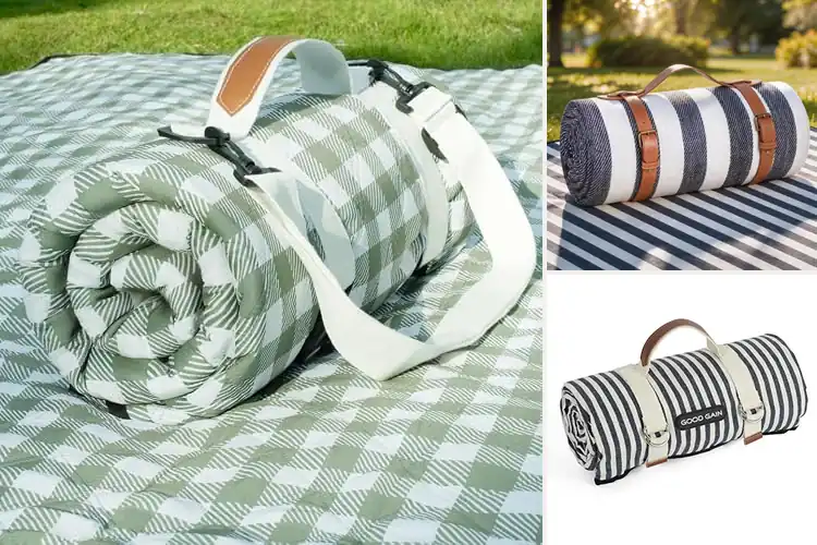 Detailed view of Best Waterproof Picnic Blankets Keep You Dry All Day