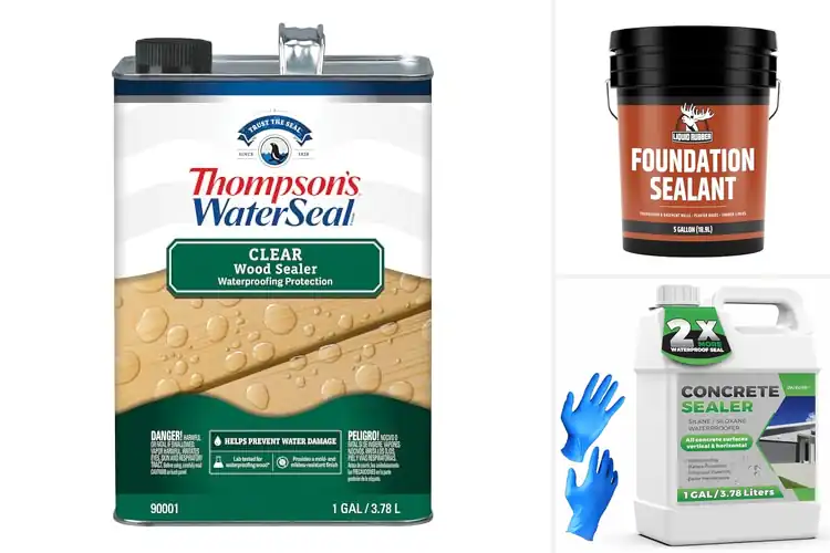 Detailed view of Best Waterproofing Sealers