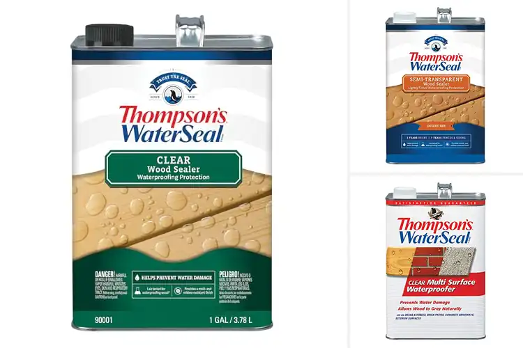 Detailed view of Best Waterproofing Stains