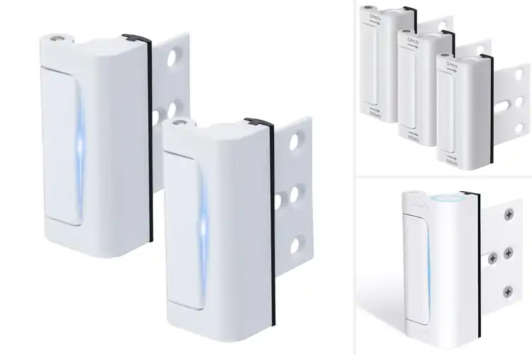 Detailed view of Best White Safety Locks