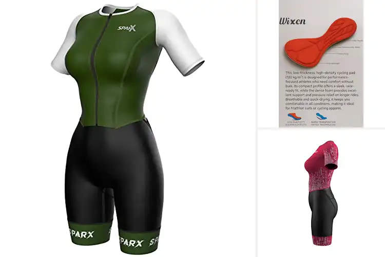 Detailed view of Best Women’s Aero Cycling Skinsuits