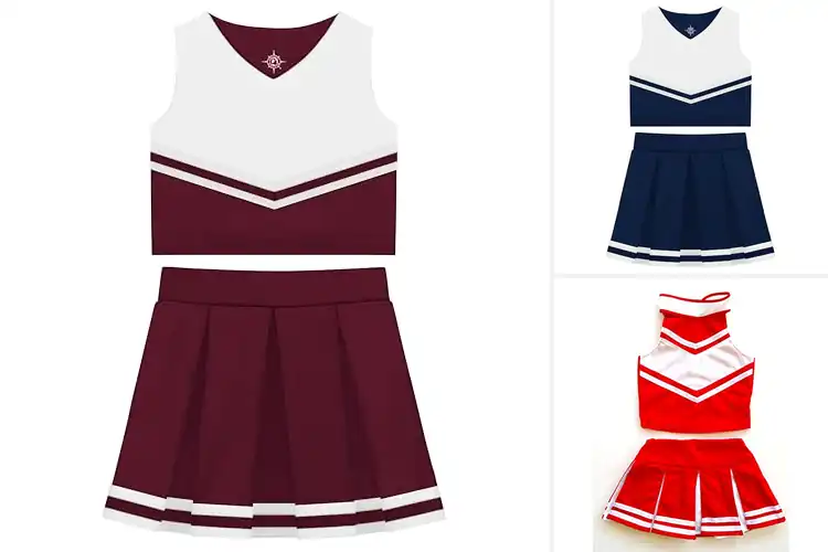 Detailed view of Best Youth Cheer Uniforms