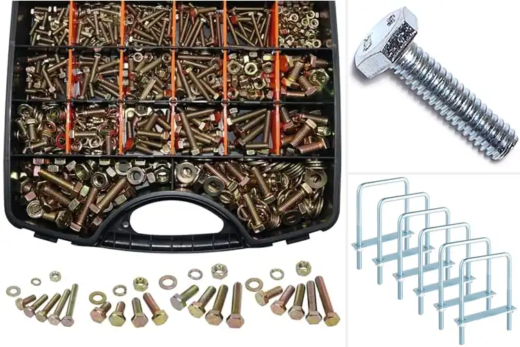 Detailed view of Best Zinc-Plated Bolts